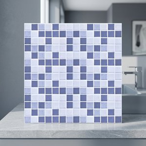 Carreaux de sol en céramique numérique émaillée de style japonais 300x300mm, super antidérapants, design rustique pour salle de bain - Product Image 3