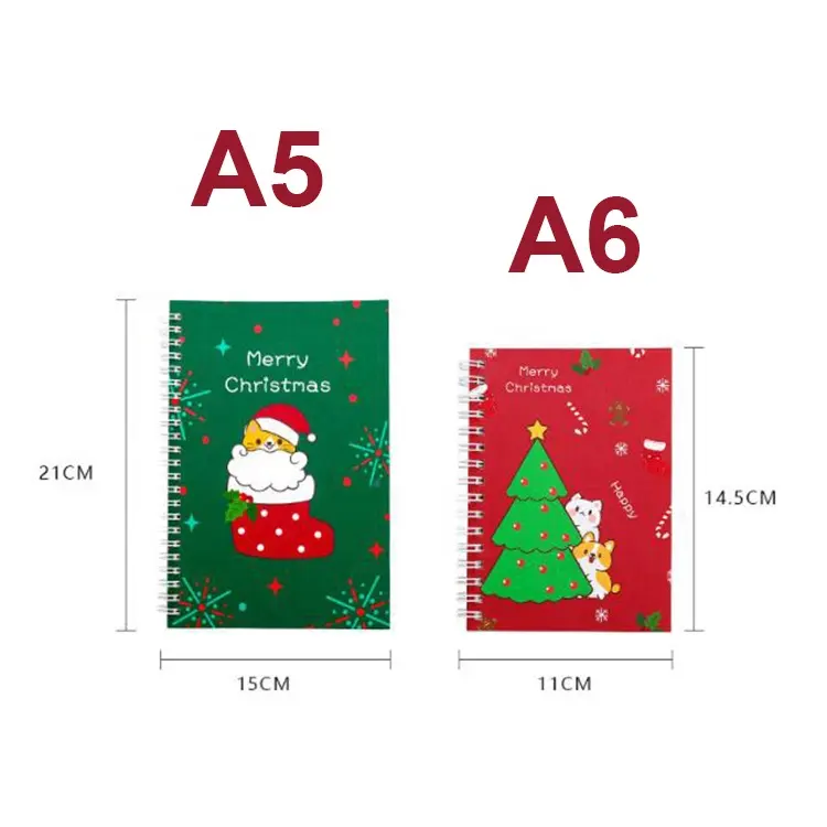 सस्ते रचनात्मक त्योहार उपहार क्रिसमस नोटबुक