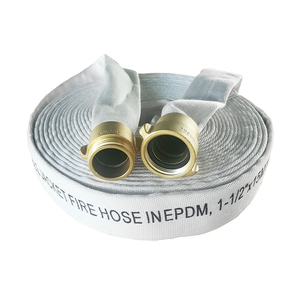 High Quality <strong>1.5</strong> <strong>Inch</strong> Double Jacket Fire <strong>Hose</strong> Canvas Anti-Abrasion Firefighting Equipment &amp; Accessory - Product Image 3