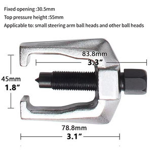 Séparateur <span class=keywords><strong>de</strong></span> joint à rotule 5pc et ensemble <span class=keywords><strong>d</strong></span>'outils <span class=keywords><strong>de</strong></span> retrait <span class=keywords><strong>d</strong></span>'extrémité <span class=keywords><strong>de</strong></span> <span class=keywords><strong>biellette</strong></span> avec <span class=keywords><strong>extracteur</strong></span> et séparateur - Product Image 4