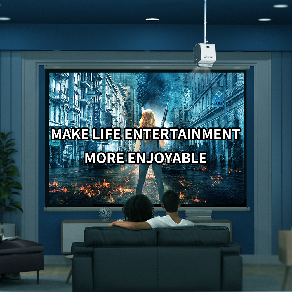 [M03 Livebroast+FREE 100INCH SCREEN] Hot Selling HD Mini Home Theater Factory OEM ODM Portable Simple HD Cinema Projector