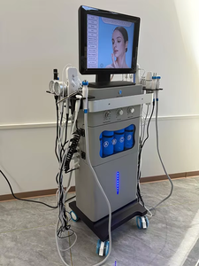 Appareil de beauté pour le visage à jet d'oxygène 18 en 1, en acier inoxydable, pour resserrer la peau, éclaircir et nettoyer le visage - Product Image 6
