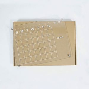 Tableau de planification effaçable à sec personnalisé et réutilisable en acrylique magnétique pour réfrigérateur - Product Image 6