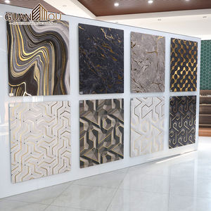 Panneau mural en mousse WPC série <span class=keywords><strong>plaque</strong></span> de cristal de carbone 7mm 8mm, panneau mural en plastique de bambou - Product Image 1