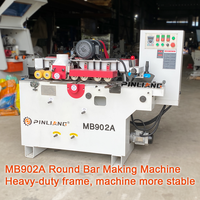Machine à fabriquer des bâtons en bois multi-usages PINLIANG / Machine à fabriquer des manches de balai en bois / Machine à fabriquer des manches de balayette