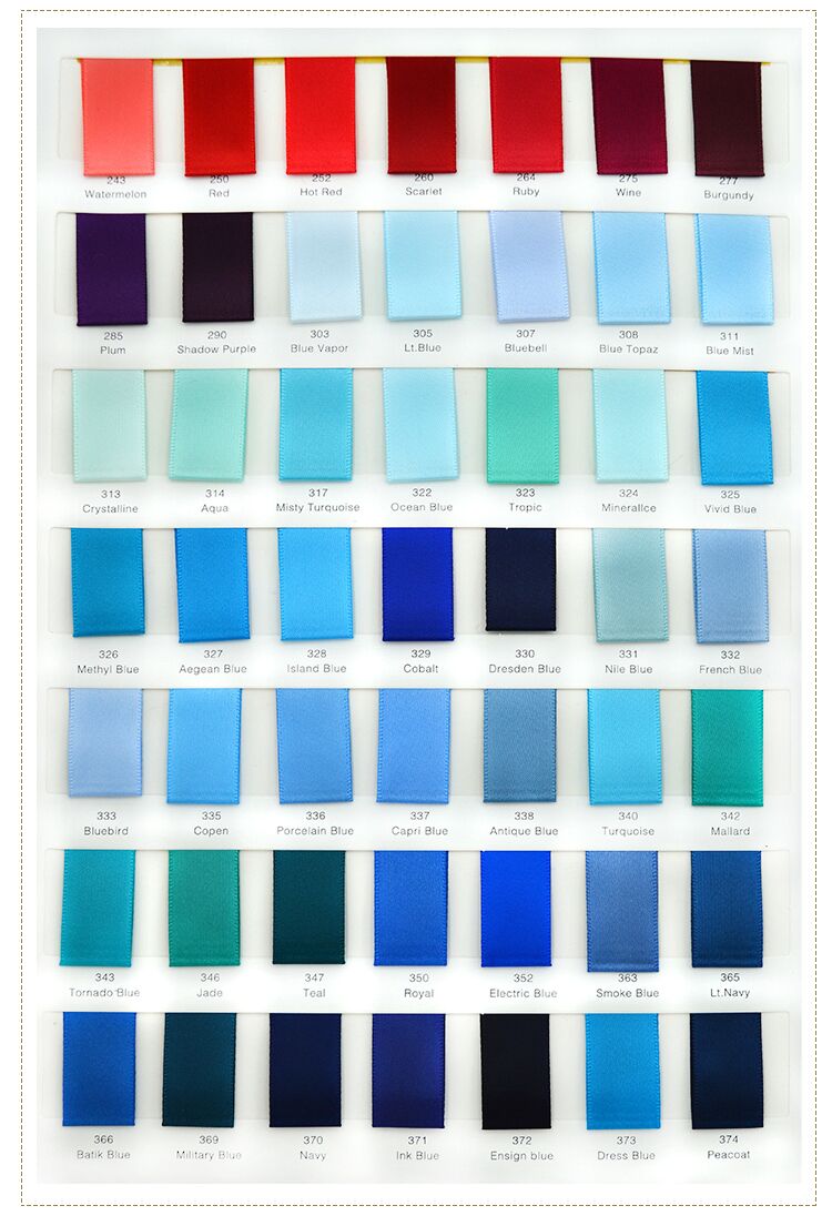 azul satinado