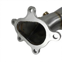 Collecteur d'échappement en acier inoxydable titane SS304 pour Nissan GT-R R35 AC Schnitzer, silencieux avant Catback Mid/Xpipe, épaisseur 1,2 mm