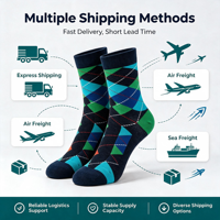 Chaussettes habillées pour hommes, douces et respirantes, à motif personnalisé, pour le bureau, les mariages et le quotidien, avec logo et taille personnalisables