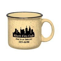 Tasses de feu de camp en grès de 15oz