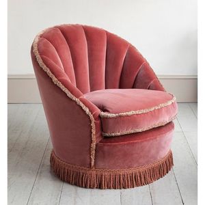 Orta Yüzyıl Tarzı Regency Tarzı Ahşap Gövdeli Sırtlı Koltuk, Oturma Odası veya Bar Kullanımı için Vintage Oturma Grubu - Product Image 1