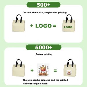 Bolsa Térmica de Aluminio para Entrega de Alimentos, Portátil, con Cierre, Impermeable, Resistente al Aceite, Mantiene la Temperatura Fría o Caliente para Comida para Llevar - Product Image 3