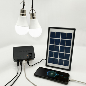 Système d'<span class=keywords><strong>énergie</strong></span> solaire en silicium monocristallin, lanterne de camping, charge de téléphone, batterie 6000 mAh, système solaire domestique, nouvelle <span class=keywords><strong>énergie</strong></span> - Product Image 2