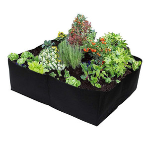 Bolsas para cultivo de tela de fieltro cuadradas, tamaño personalizado, para jardín, rectangular - Product Image 3