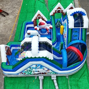 Vente flash : équipement de terrain de jeux gonflable sur le thème de la neige pour les centres de jeux intérieurs commerciaux, fabricant - Product Image 5