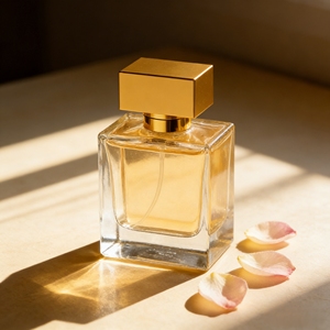 Flacons de parfum luxueux en cristal naturel, forme carrée, avec des capacités de 30 millilitres, 50 millilitres et 100 millilitres. - Product Image 6