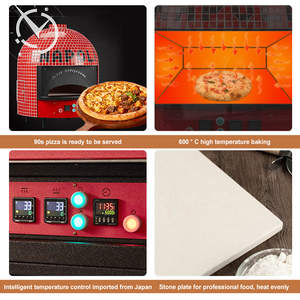 Horno de pizza eléctrico de tamaño industrial Horno comercial Eléctrico 220 V Monofásico - Product Image 4