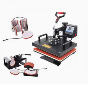 8 trong 1 Nhiệt Điện Máy ép giá rẻ thăng hoa máy in bán tự động sử dụng hàng may mặc - Product Image 2