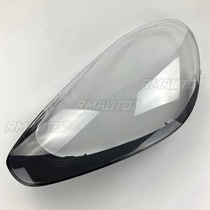 Pour Porsche Cayenne 2015 2016 2017 Cache-phare avant Coque de phare Masque de phare Lentille en verre Accessoires de voiture - Product Image 5