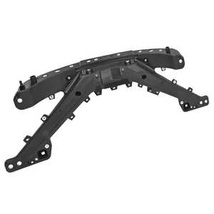 Para <span class=keywords><strong>Tesla</strong></span> Model 3 2017-2023 Soporte de radiador delantero Soporte de marco de parachoques Negro - Product Image 2