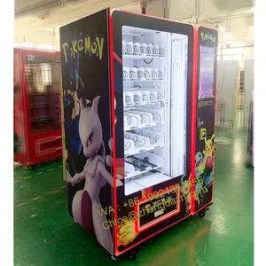 Máquina Expendedora de tarjetas automática al por mayor, máquina expendedora de tarjetas fotográficas, máquina expendedora de tarjetas coleccionables para Pokemon