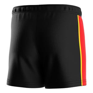 Shorts de rugby personnalisés à col jersey et manches courtes pour hommes, idéaux pour l'équipe de musculation et la salle de sport – Fabrication sur mesure à prix abordable - Product Image 2