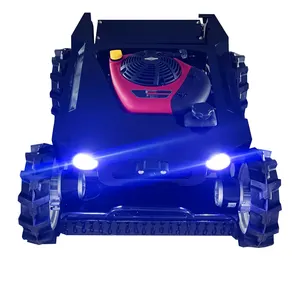 Controle Remoto 4WD Lawn Mower Robot com Briggs & Stratton Motor 4x4 Rodas Máquina De Corte De Grama