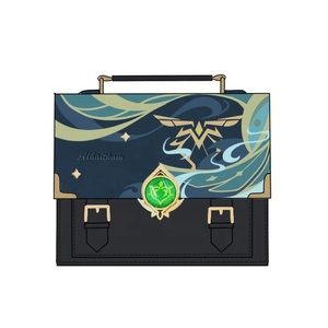 Personalizado Genshin Impact itabag Jk uniforme Lolita Cambridge bolso Pu bolso portátil Stachelbags Crossbody mochila Impresión de dibujos animados - Product Image 2