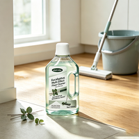 Nettoyant concentré multi-effets pour sols à l'eucalyptus, liquide de nettoyage naturel rafraîchissant et décontaminant