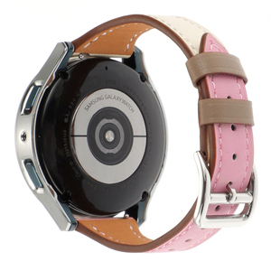 Huanlong สายนาฬิกาข้อมือแฮนด์เมดสไตล์วินเทจ20มม. หนังแท้สำหรับ Samsung Smart Watch STRAPS - Product Image 2