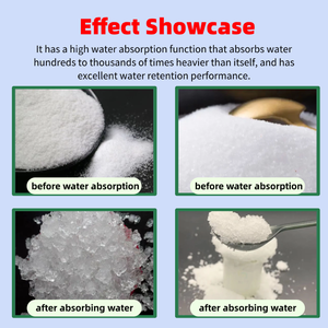 अत्यधिक अवशोषित पॉलीमर सोडियम पॉलीऐरीलेट मिट्टी पानी बनाए रखने वाले एजेंट, कृत्रिम बर्फ पैक - Product Image 4