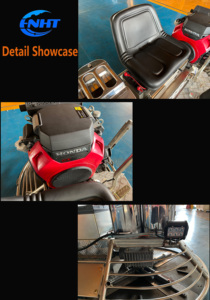 Huiteng Ride-On Concrete Trowel 27HP <b>Floor</b> <b>Polishing</b> Machine with 1000mm Working Diameter Low Maintenance Cost - Product Image 2