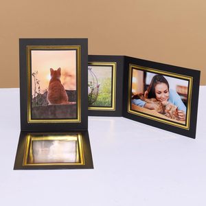 Marcos de Fotos de Cartón Personalizados con Diseño OEM <span class=keywords><strong>para</strong></span> Tarjetas de Felicitación de Cumpleaños, Tamaños 4x6, 5x7 y 8x10 - Product Image 2