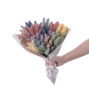 Bouquet de fleurs artificielles en pin Tower YC1062, décoration intérieure en plastique, artisanat de mariage, style INS, décoration transfrontalière - Product Image 1