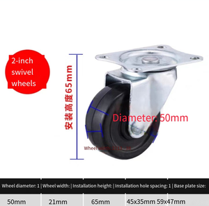 Roda dan Bantalan dari Karet dan Aluminium - Product Image 3