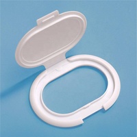 Couverture pour lingettes humides, couvercle d'étanchéité amovible, couvercle pour mouchoirs, couvercle en plastique rabattable, couvercle d'emballage, couvercle pour gants jetables