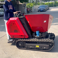 Rhinoceros XN800 0,8t Mini-Dumper Hydraulischer Gartenlader Kompakter Baustellen-Transporter