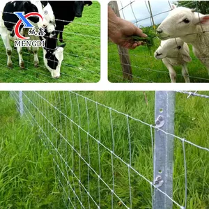Galvanized Fence To Protect Goat/sheep/cow/deer Farmer Use Easy Install Field Fence