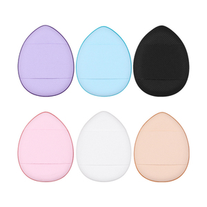 Éponge à poudre cosmétique lavable en polyuréthane hydrophile, mini coussin d'air en forme de cœur pour les doigts - Product Image 3