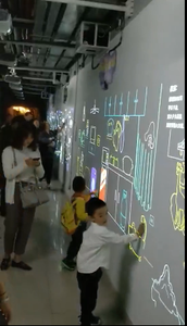 3d aire de jeux pour enfants balle de projection murale interactive ir prise de vue à distance ar produit interactif jeux vidéo mur interactif - Product Image 3