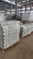 Ensemble de supports d'aile gauche/droite en acier fabriqués par découpe laser