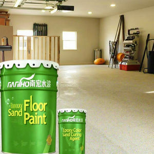 طلاء سائل متعدد الألوان مخصص لمواقف السيارات في الطوابق السفلية، مكون من جزأين، إيبوكسي مائي مع رمل ملون، للاستخدام الداخلي والخارجي - Product Image 3