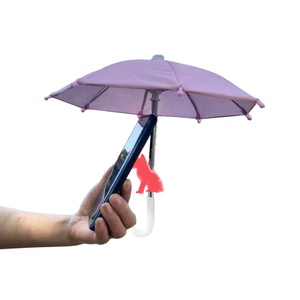 Sombrilla Portátil Moderna con Logotipo Personalizado, Soporte para Teléfono Móvil, Protección Solar Anti-UV, Fuerte Ventosa, Regalos Empresariales - Product Image 2