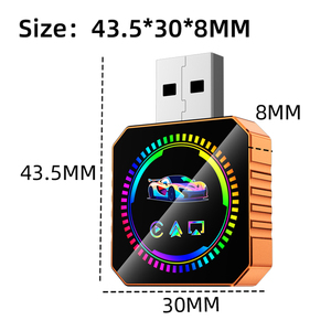 Adaptateur USB Carplay Plug & Play, convertit 4 en 1, adaptateur Carplay sans fil, Android Auto, Mirror Link, Airplay - Product Image 2