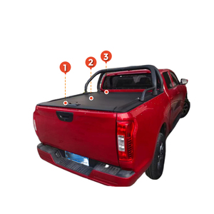 Cubierta Retráctil para la Caja de Carga Trasera de Camioneta, Compatible con Toyota Hilux Revo 2021 2022 <span class=keywords><strong>2023</strong></span> 2024 - Product Image 4