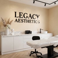 Lettres en plastique massif sur mesure ZHILIN, découpées au laser, lettres d'alphabet en métal massif pour extérieur, enseigne en acrylique pour salon de beauté