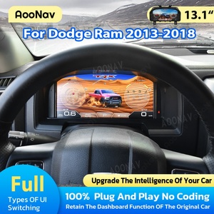 13.1 Inch Car LCD Digital Cluster for Dodge Ram 2013-2018 Original <b>Stereo</b> Virtual Speedometers Dashboard Player Linux <b>System</b> - Product Image 2