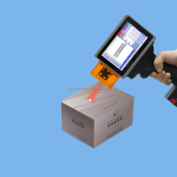 Haute qualité Portable date d'expiration Logo portable imprimante Laser à jet d'encre Machine 5W mini fibre laser marquage plastique et métal