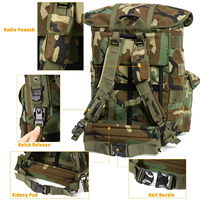Sac à dos tactique de survie et d'entraînement camouflage personnalisé en gros, grand format