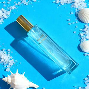 Toptan kare dikdörtgen kalın alt 100ml dayanıklı sprey cam parfüm kapaklı şişe - Product Image 4