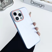Étui de protection rigide pour téléphone pour hommes, compatible avec Apple iPhone 16 Pro, anti-rayures, antichoc, robuste